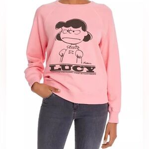 MARC JACOBS "The Peanuts Lucy Sweatshirt" - Sold Out / Retailed $250 - Sz. Small